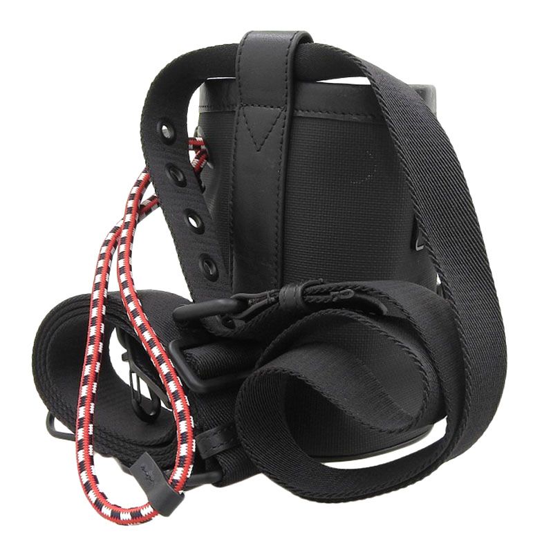 【大人気！】MONCLER☆ブラックナイロンバケットバッグレザー 楽天市場】MONCLER【モンクレール】17年製 KINLY BORSA レザー