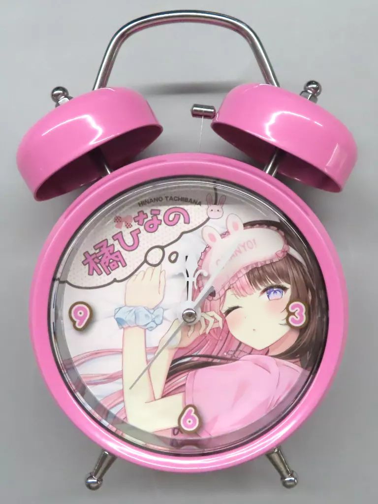 【本日発送】橘ひなの 目覚まし時計 誕生日記念2024 ぶいすぽ ぶいすぽっ 橘ひなの 誕生日記念2024 ボイス入り目覚まし時計 未開封