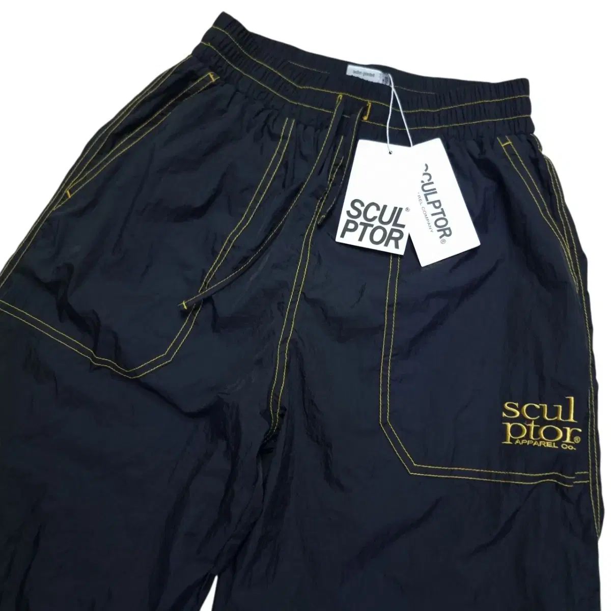 SCULPTOR スカルプター ステッチ カーペンター ナイロン カーゴ パンツ M