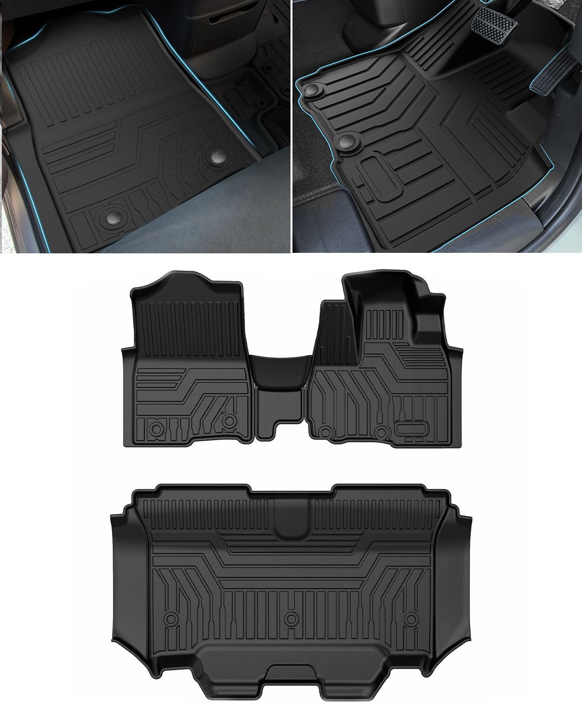 ホンダ N-BOX JF1 JF2型 フロアマット 立体カーマット 車用 3Dフロアマット 立体構造 前後期 防水 滑り防止 耐汚れ TPE素材 車種 設計 取付簡単カー用品 4Pセット