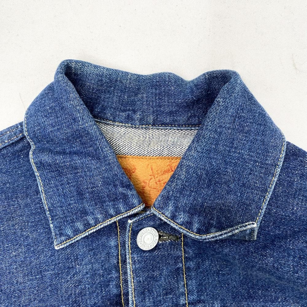 中古】EVISU 初期水牛パッチ 2ndタイプ デニムジャケット サイズ34-36 