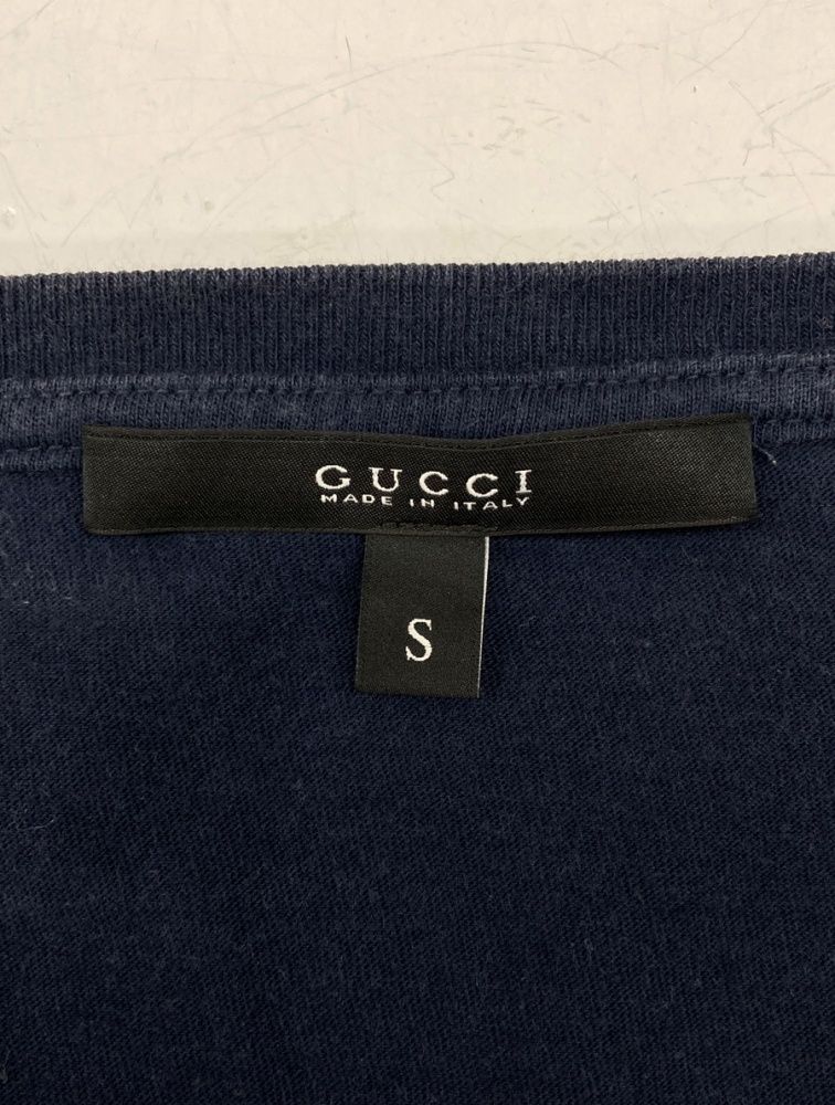 グッチ GUCCI PRINT LOGO T-Shirt プリント ロゴ Tシャツ フロント