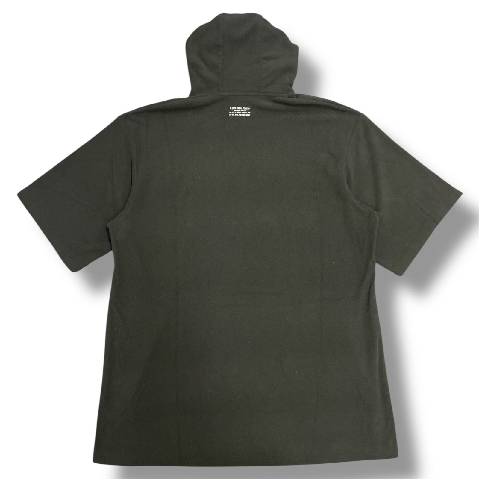 おまけ付き 参考上代15400円 FreshService FLEECE SAUNA PONCHO フリースサウナポンチョ ガウン リフレッシュサービス フレッシュサービス FSW-23-PO_260 ブラック O S 98109A5 デザイン・サイズが豊富。