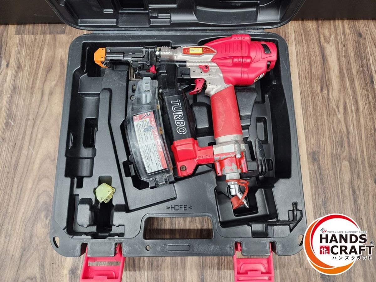 ★値下げしました★ MAX　HV-R41G2　高圧ねじ打ち機　中古品　本体のみ　【ハンズクラフト宜野湾店】 ☆値下げしました☆ MAX HV-R41G2 高圧ねじ打ち機 中古品 本体のみ