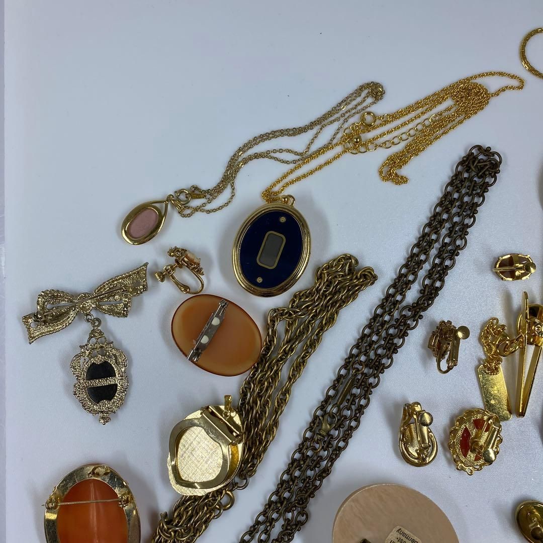 カメオ ブローチ 色々 333g 東な6-0827ア㉕ FORTGASGNV_COM_BR