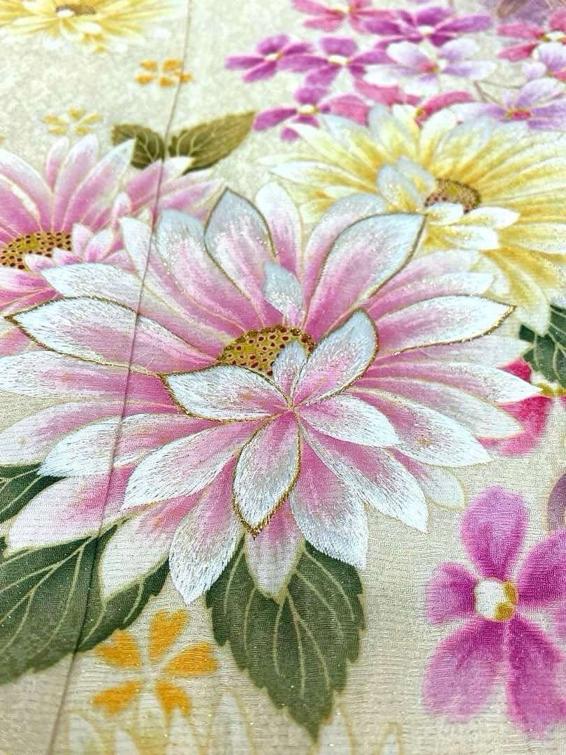 振袖 金駒 豪華 刺繍 身丈 153cm 小柄向き - メルカリ