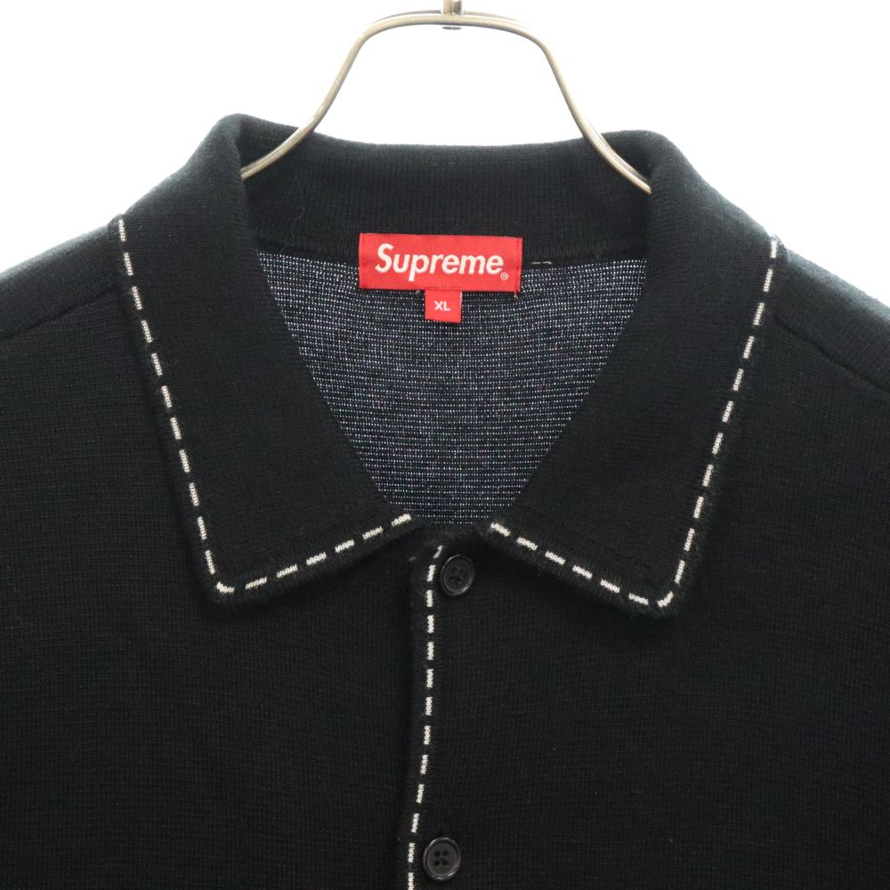 SUPREME シュプリーム 22AW Contrast Stitch Button Up