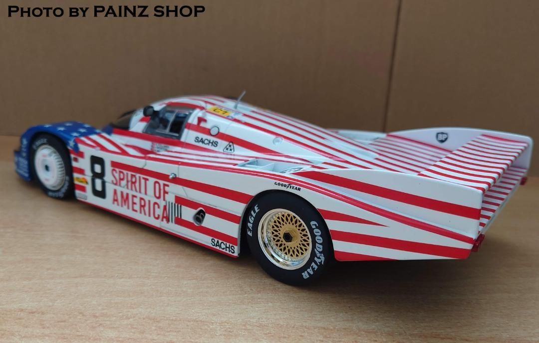 1/18 ポルシェ 956LH ル・マン1986 #8 星条旗柄 PORSCHE 1/18 ポルシェ 956LH ル・マン1986 #8 星条旗柄 PORSCHE - メルカリ