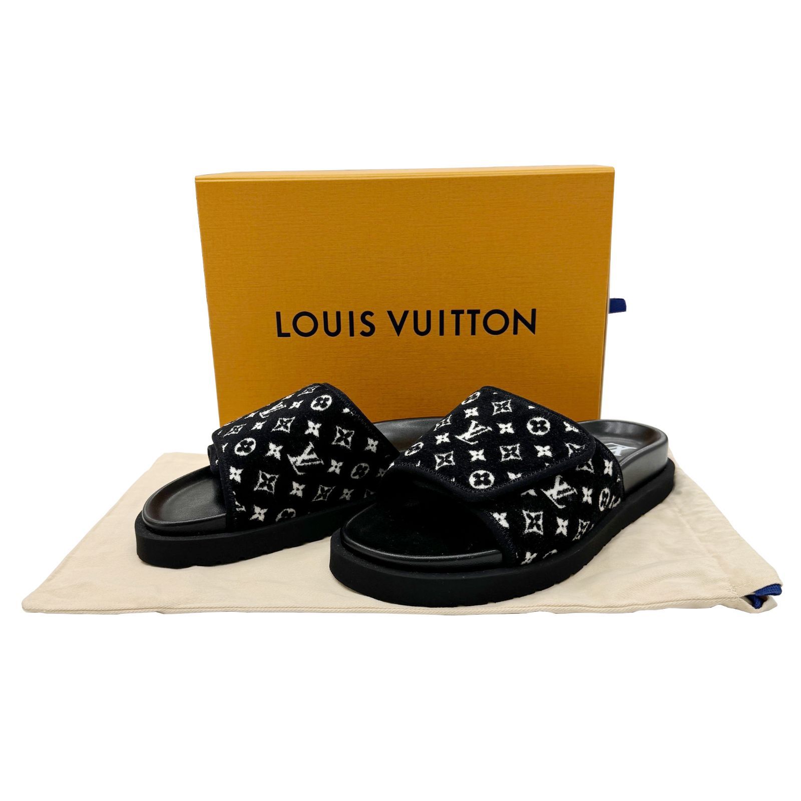 ルイ・ヴィトン マイアミライン26cmサンダル　ノワール ルイ・ヴィトン マイアミライン26cmサンダル ノワール