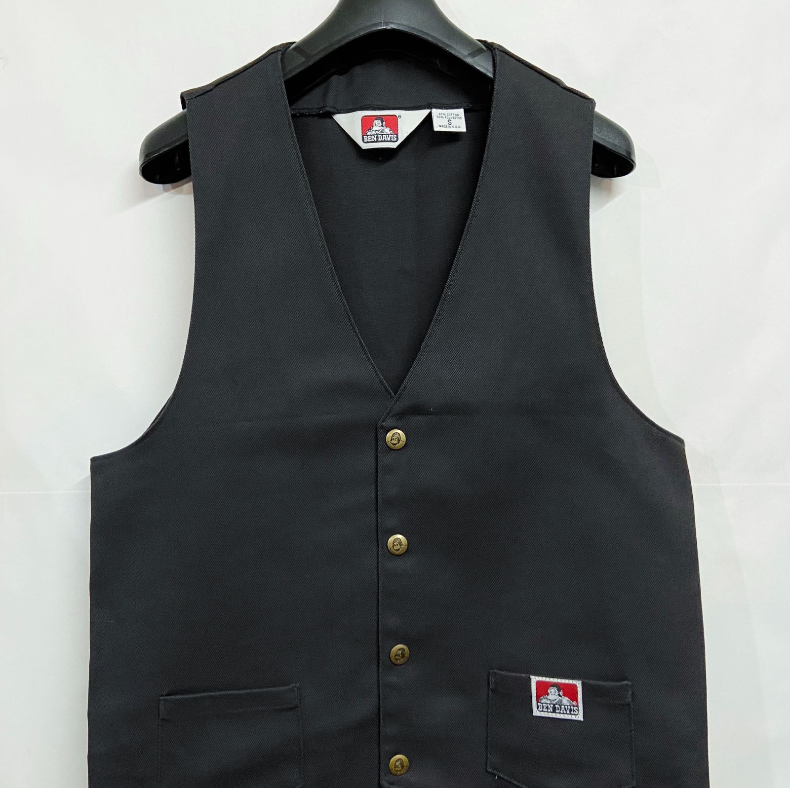 USA製 BEAMS x BEN DAVIS 別注｜ビームス ベンデイビス ワークベスト 