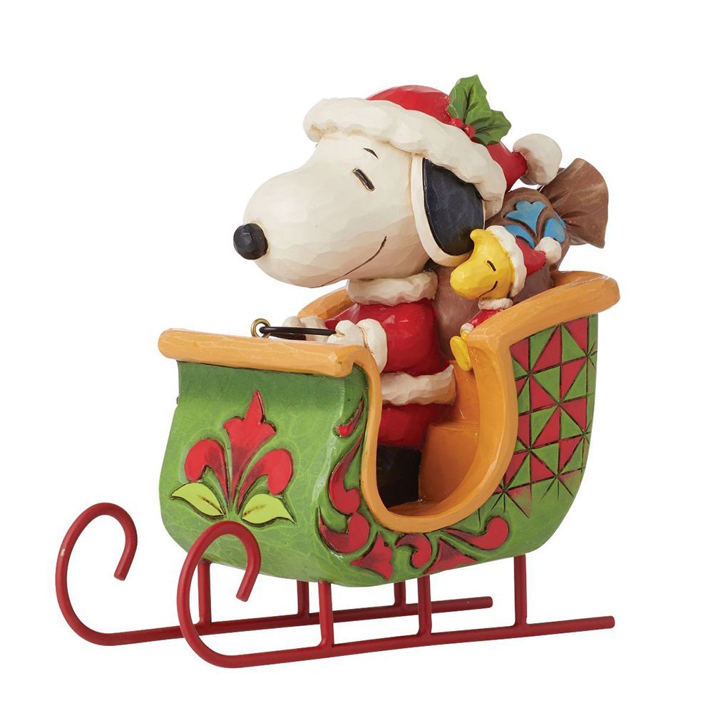 【ジムショア】スヌーピー ウッドストック ☆クリスマス 置物 フィギュア ジムショア スヌーピー＆ウッドストック クリスマスツリー