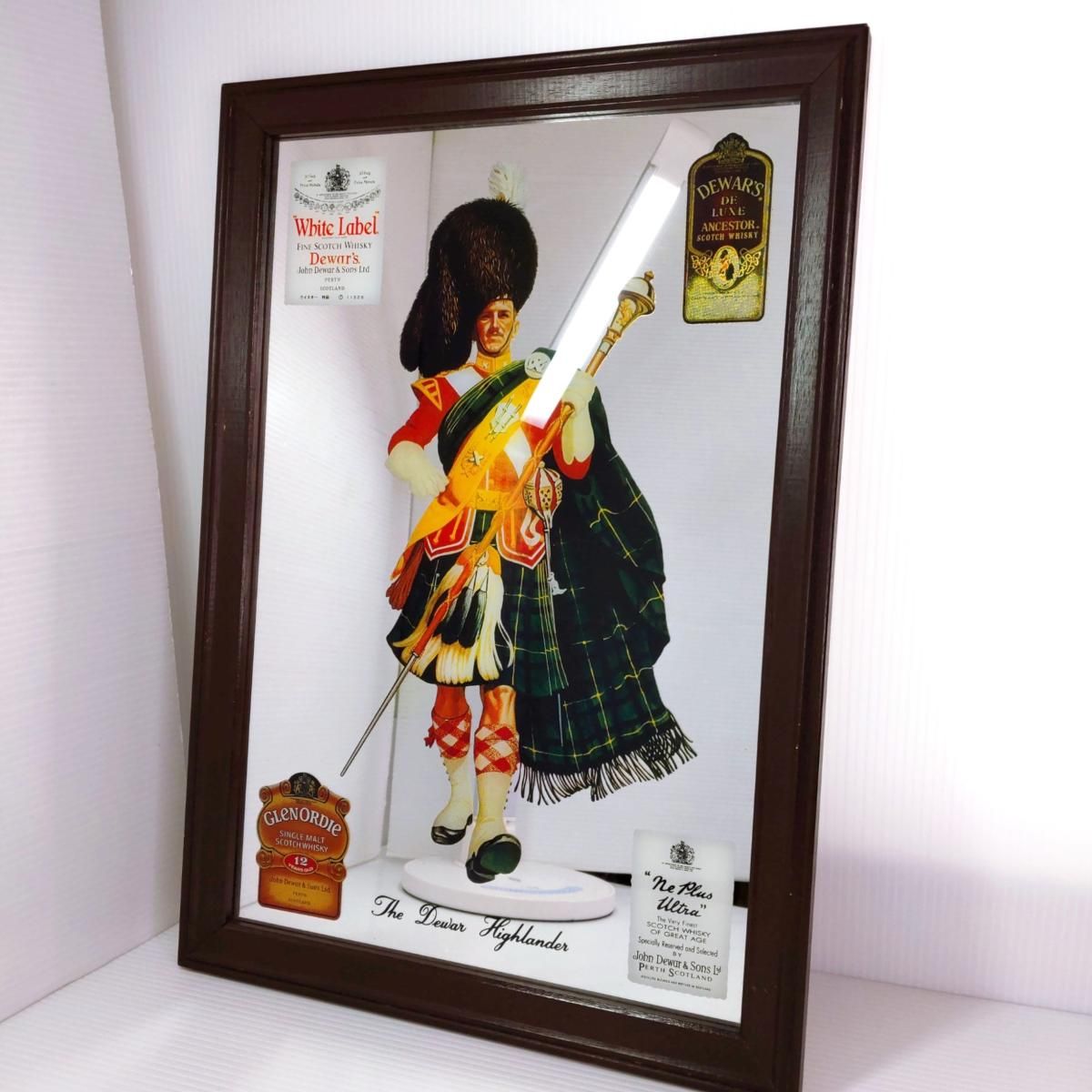 品 Dewar s デュワーズ ヴィンテージ パブミラー〇YR-54066〇