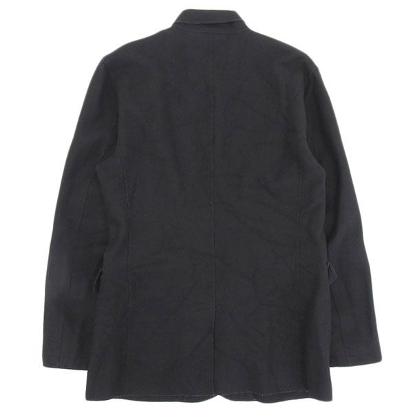 Yves saint Laurent 総柄 ウール ジャケット ブラック Saint Laurent Paris(サンローランパリ) ウールテーラード