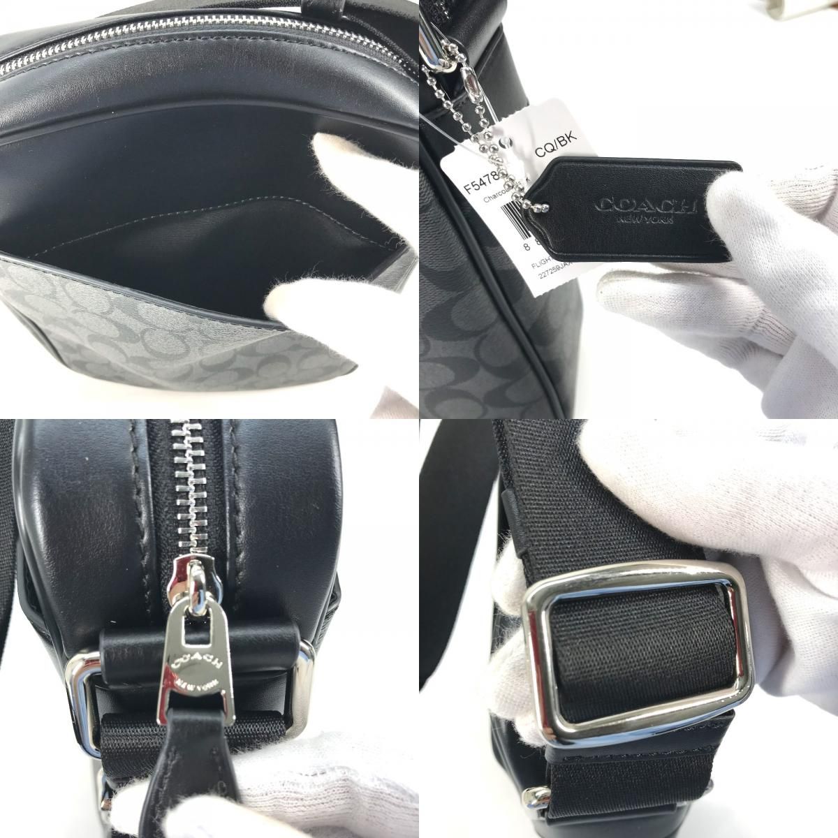 COACH コーチ ショルダーバッグ シグネチャー ロゴ F54788 PVC