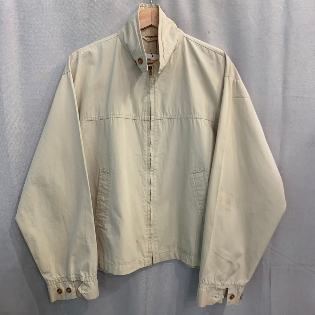 60s キャンパス Campus スイングトップ アイボリー ドリズラー ジャケット 44サイズ No.I390