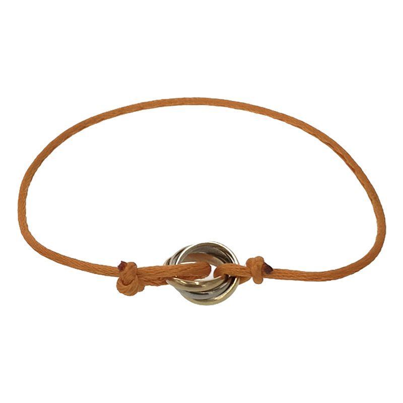 Cartier / カルティエ | トリニティ コットンコードブレスレット |