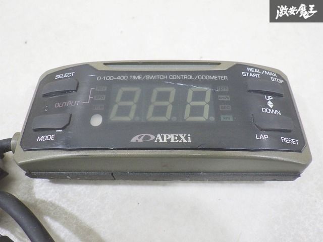 アペックス レブスピード APEXi RSM アペックス レブ スピードメーター 取扱説明書・配線図付き