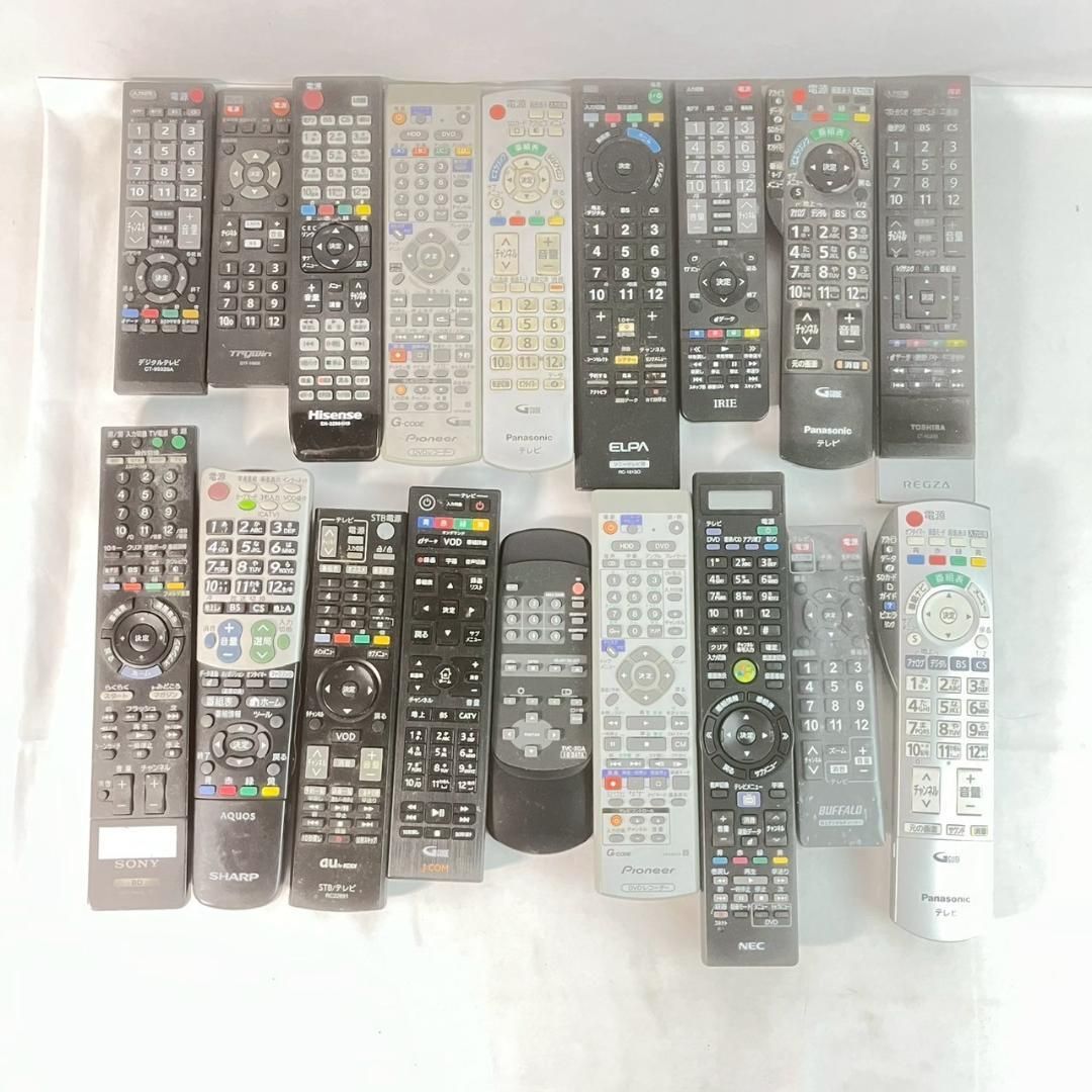 リモコン84本 品多め オーディオ エアコン テレビ 各種