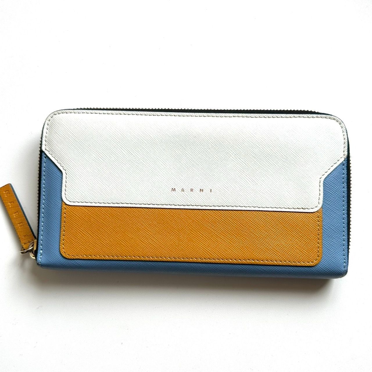 マルニ MARNI 長財布 ラウンドジップウォレット - メルカリ