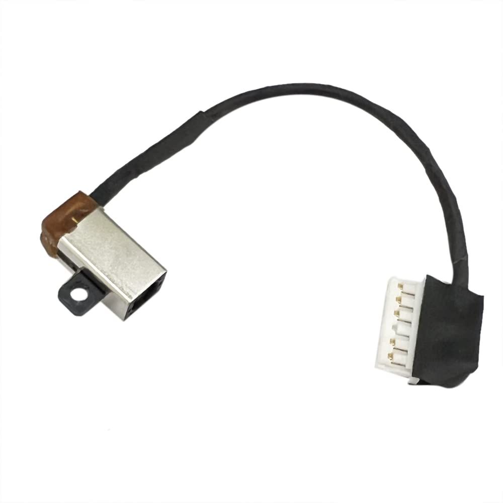 Zahara DC電源ジャックケーブル充電ポート交換用 Dell Inspiron 15 3593 3959 5593 14 5493 17 3793 4VP7C 04VP7C DC301015Q00 DC301016G00 DC301015T0 [ブラック]