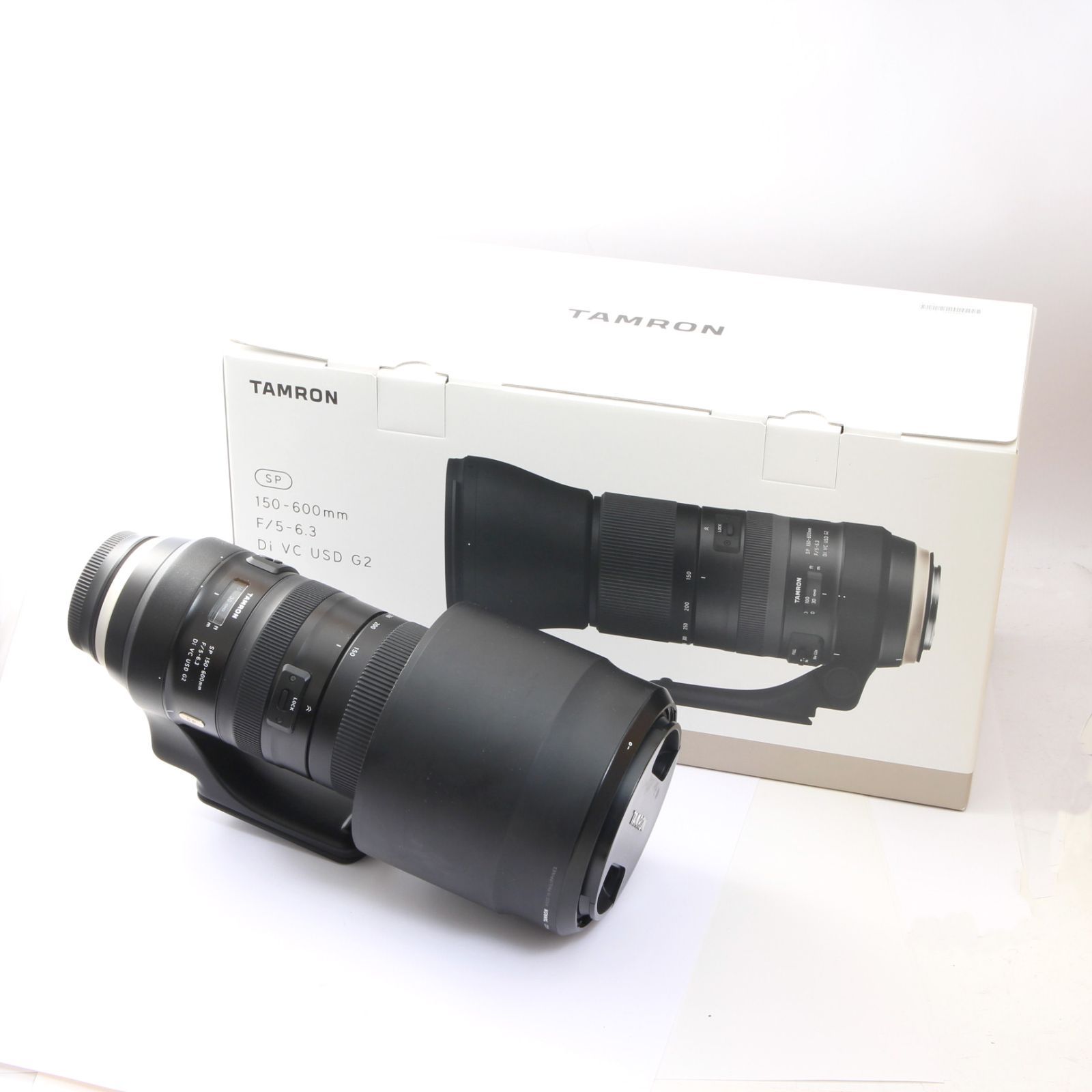 ☆タムロンSP150-600mm キヤノン用 ズームレンズ フードキャップ付き