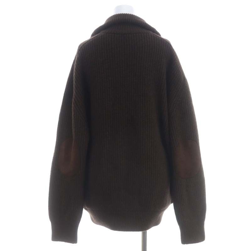 フランネル Phlannel Wool Yak Driving Knit Blouson ニットブルゾン ...