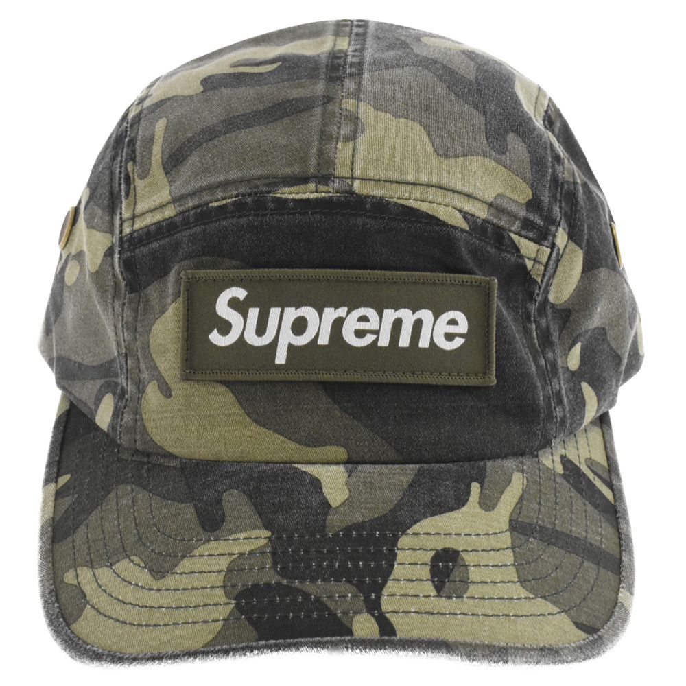 SUPREME (シュプリーム) 23SS Military Camp Cap Olive camo ボックス