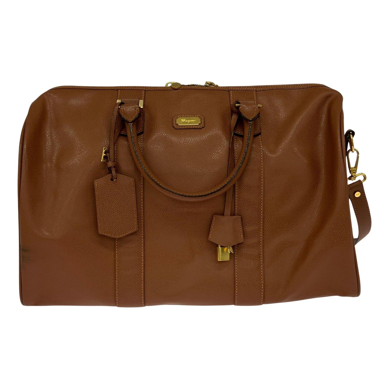 サルヴァトーレフェラガモ　Salvatore Ferragamo ボストンバッグ Salvatore Ferragamo サルヴァトーレフェラガモ 2wayボストン