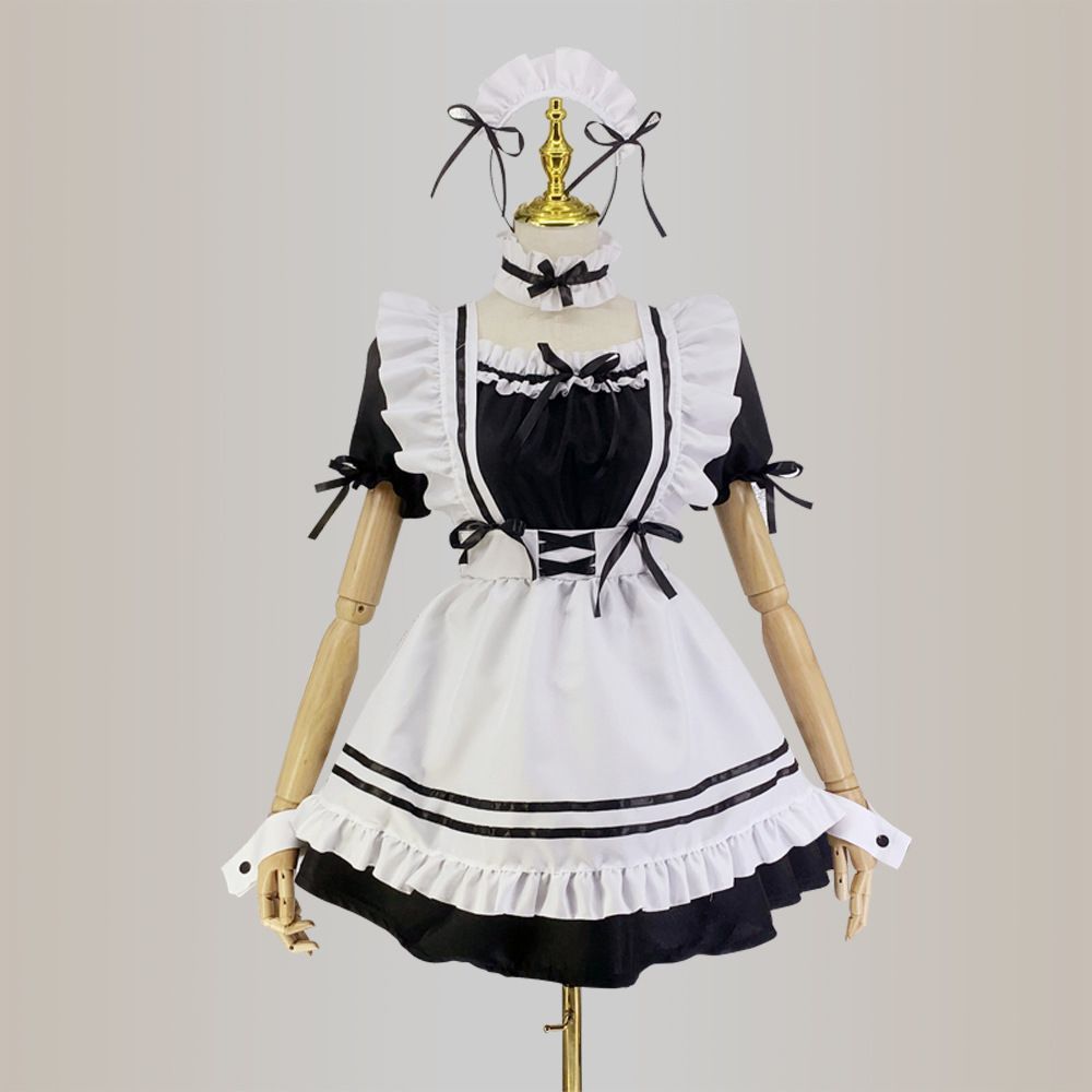 メイド服 セクシー コスプレ衣装 ロリータ レディース エプロン