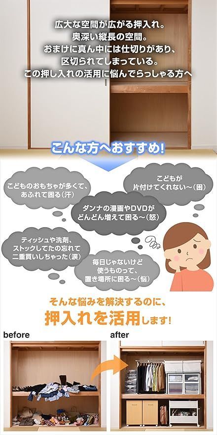 バッフルキャスター 上下カゴ