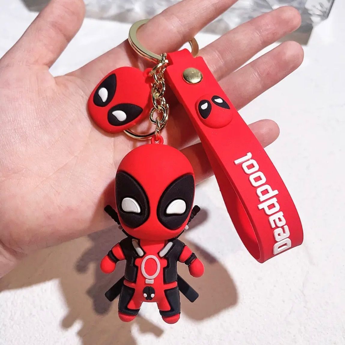 デットプール Deadpool デップー MARVEL マーベル スーパーヒーロー 3Dラバーキーホルダー 車 鍵 キーリング 可愛いペンダント 人形  漫画 映画 ゲーム キャラクター コレクション ミニチュア 置物 フィギュア PVC 人気アニメ おもちゃ - メルカリ