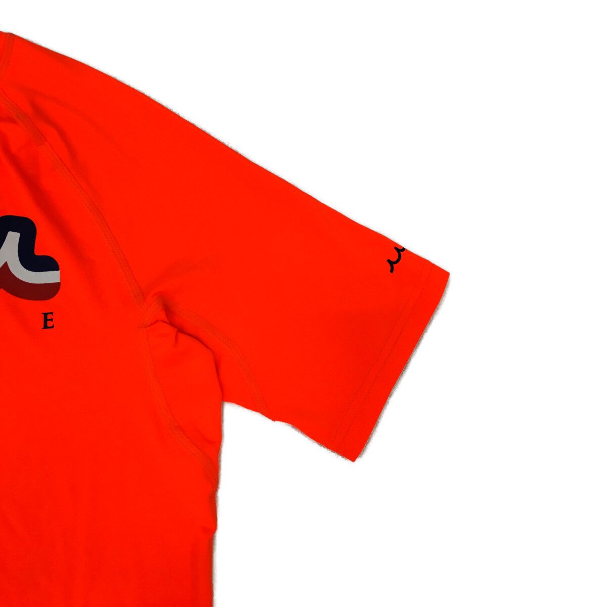 coco 未使用品 ムータマリン muta MARINE レディース 半袖Ｔシャツ M オレンジ ネオンカラー ラッシュガード 未使用品 レディース ムータマリン muta MARINE 半袖Tシャツ M