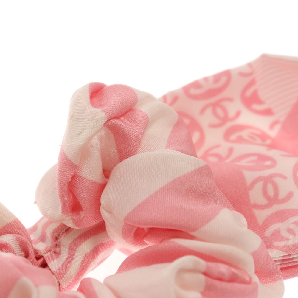 CHANEL ピンクリボン シュシュ CHANEL ピンクリボン シュシュ CHANEL シャネル シュシュ リボン ヘア