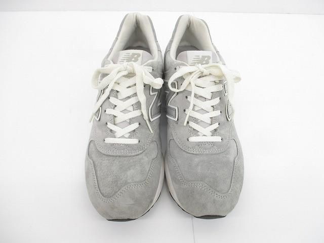 良品 ニューバランス New Balance M1400JGY ローカットスニーカー 27.5cm グレー メンズ