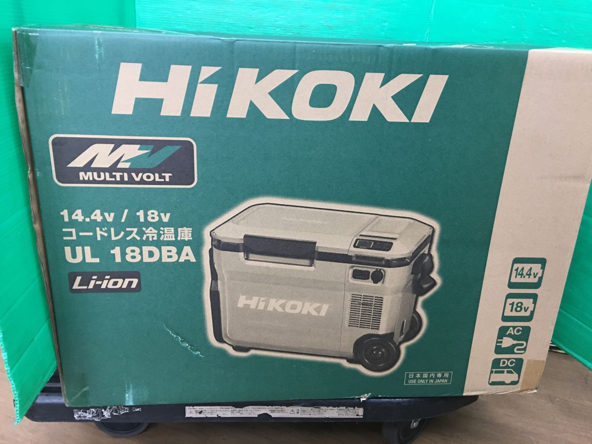 HIKOKI ハイコーキ コードレス冷温庫 UL18DBA(WMGZ) 25L フォレスト