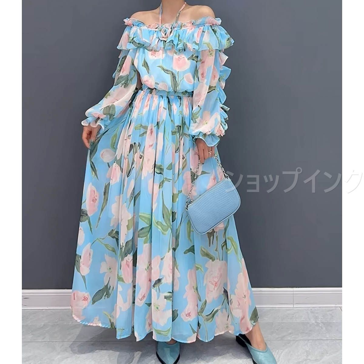 オフショルダー 長袖