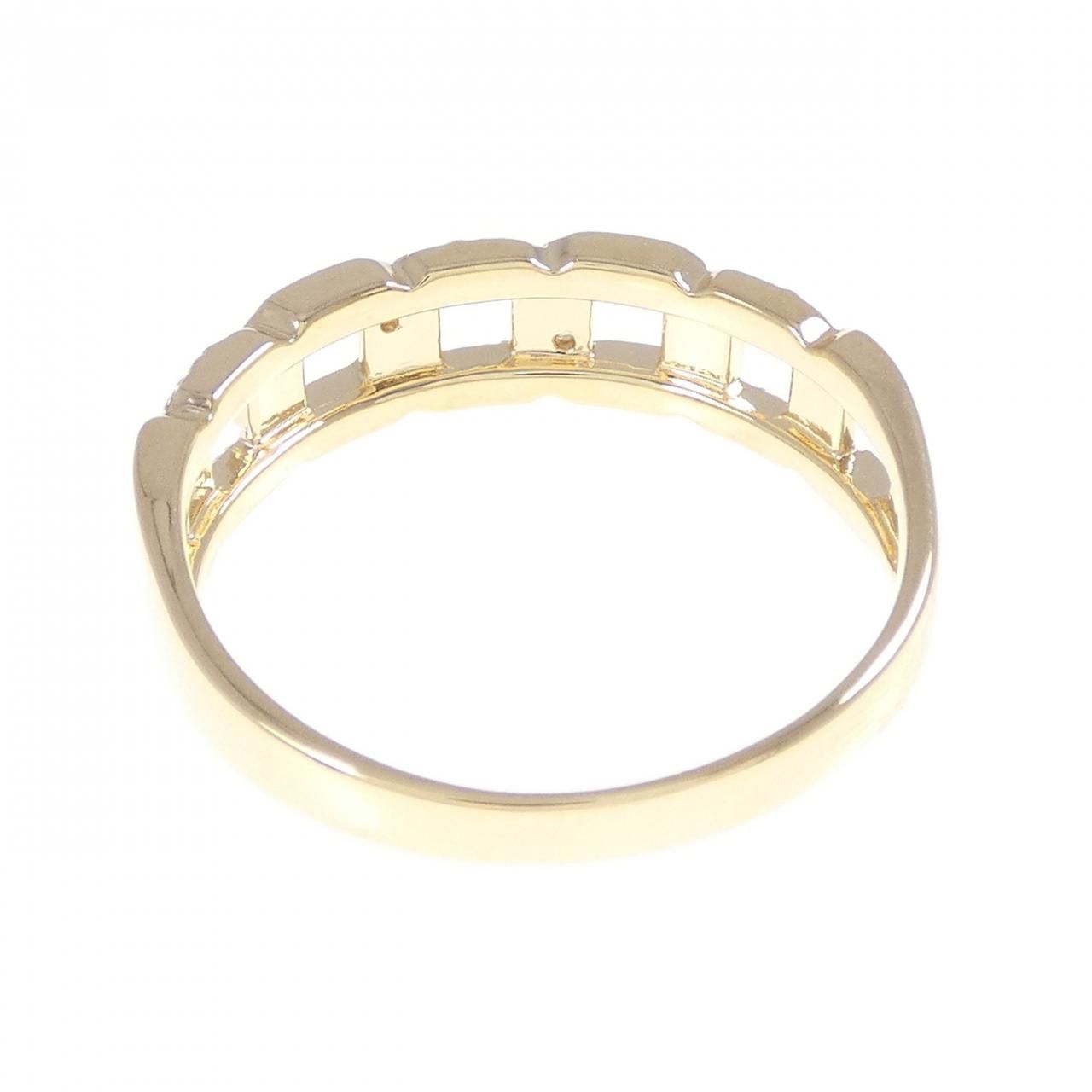 K18YG ダイヤモンド リング 0.12CT - メルカリ