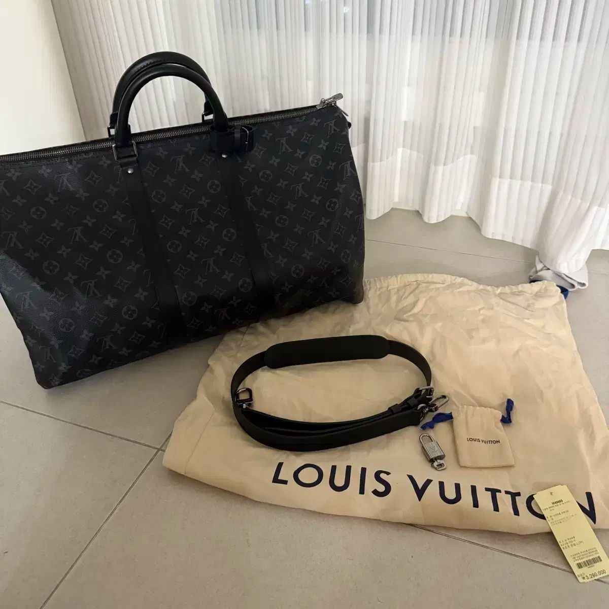 ルイヴィトン エクリプス キーポル 55