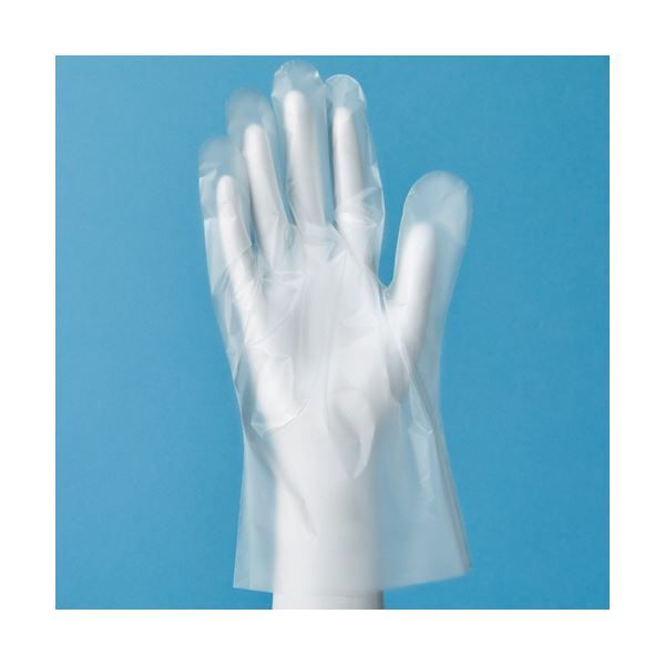 〔まとめ〕 エステー 使いきり手袋 プレミアムビオ No.1300 フリーサイズ 半透明 1箱 50枚 〔×3セット〕 使い捨て手袋