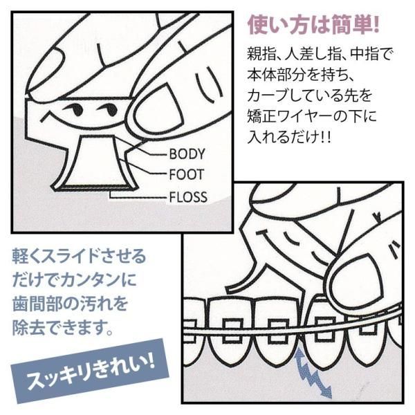 オーソフロス 矯正用フロス - その他