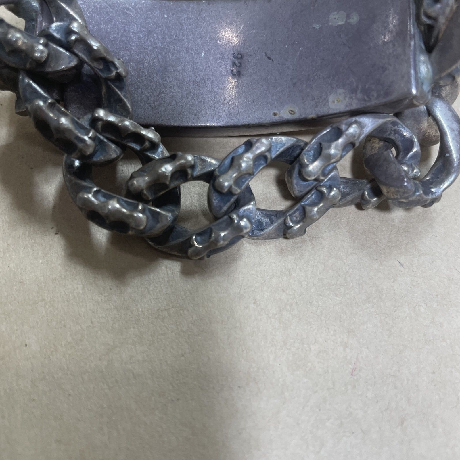 ☆ シルバーアクセサリー SILVER 925刻印 ビンテージ 極太