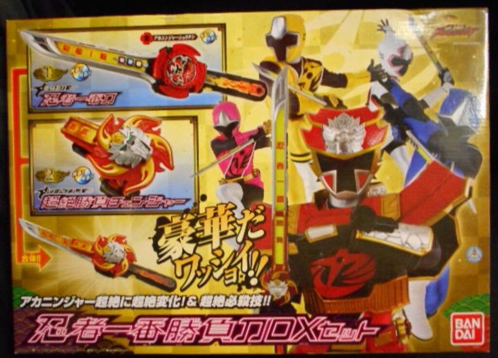 バンダイ 手裏剣戦隊ニンニンジャー 忍者一番勝負刀DXセット w17b8b5 Amazon.co.jp: バンダイ 手裏剣戦隊ニンニンジャー 忍者一番勝負