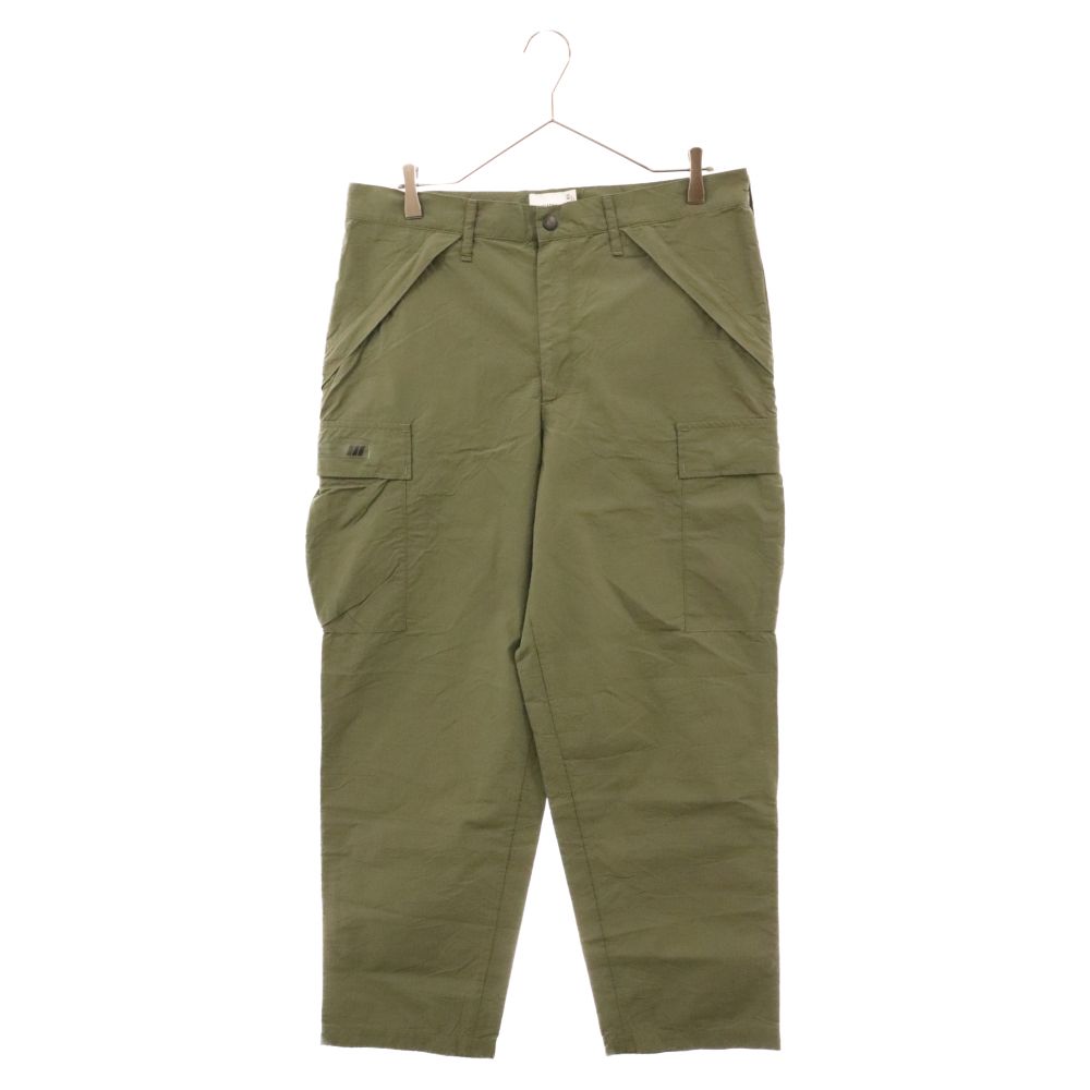 WTAPS (ダブルタップス) 22AW BGT TROUSERS NYCO RIPSTOP トラウザー コットン ナイロン カーゴパンツ カーキ 222WVDT-PTM06