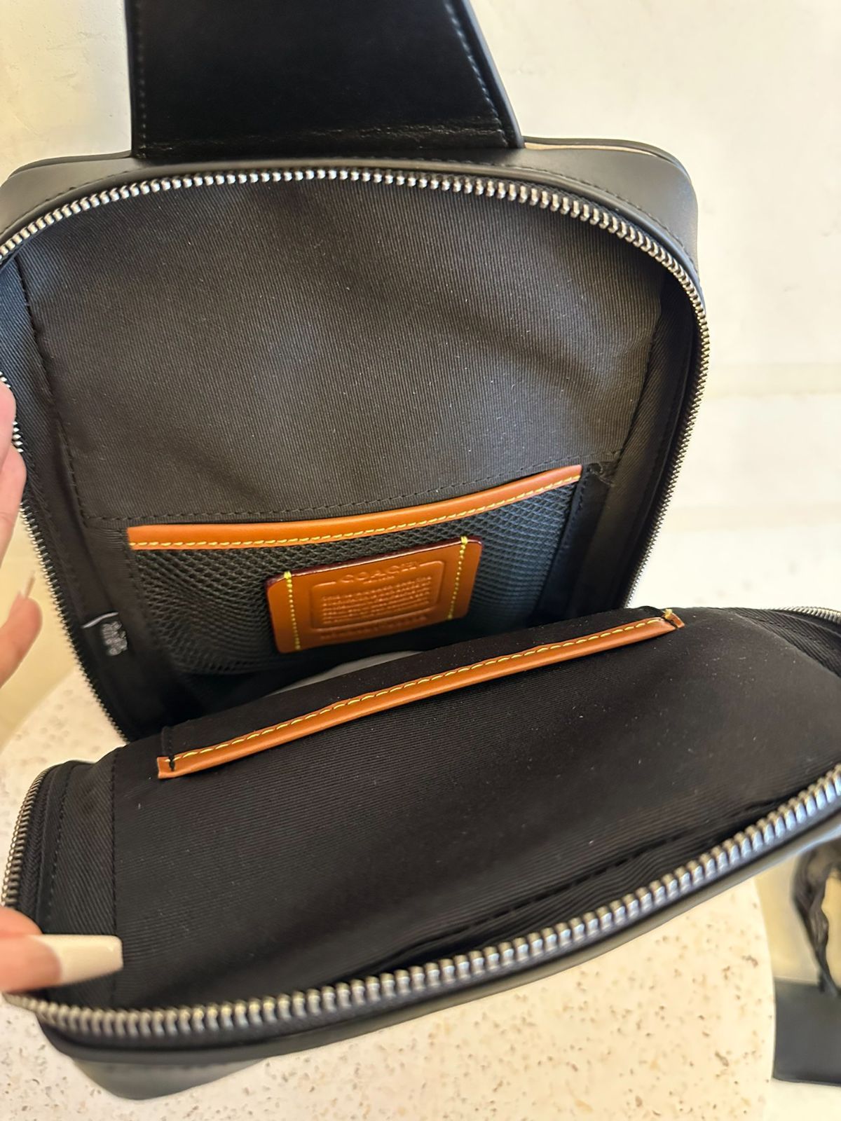 COACH コーチC5331 メンズ クラシック ロゴ キャンバス GOTHAM バック  