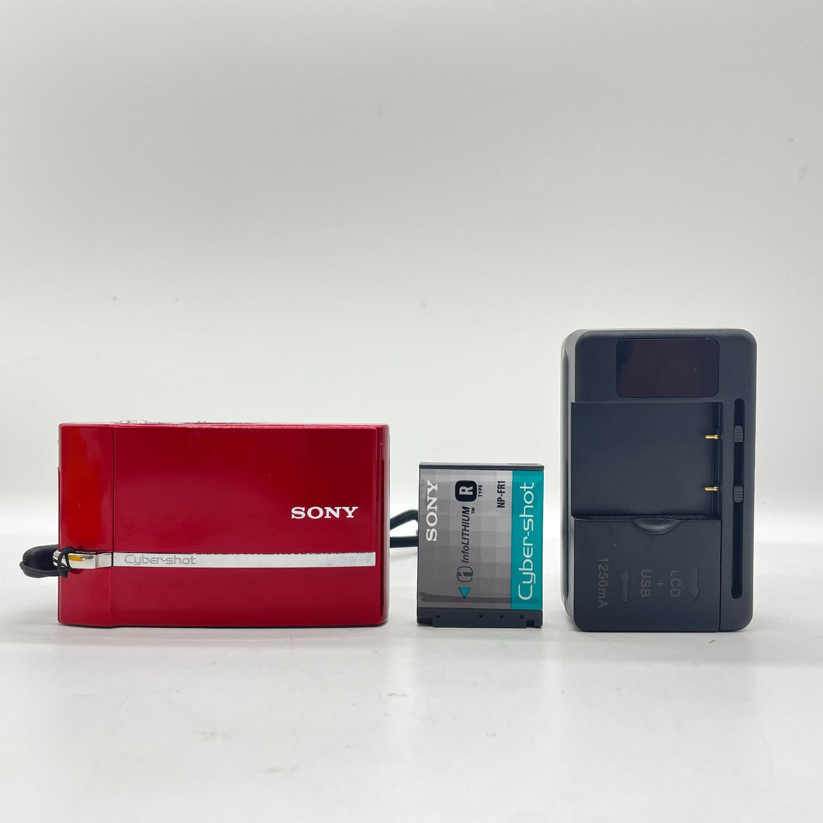 【動作品・転送特典無料有】SONY Cyber-shot DSC-T50 RED 動作品・転送特典無料あり】SONY Cyber-shot DSC-T50 RED - メルカリ