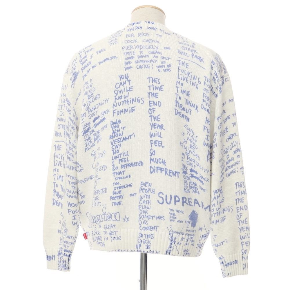 中古】シュプリーム Supreme 2023年春夏 Gonz Poems Sweater ミドル