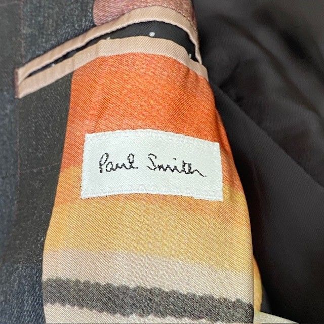 中古 ポールスミス Paul Smith テーラードジャケット チェック柄