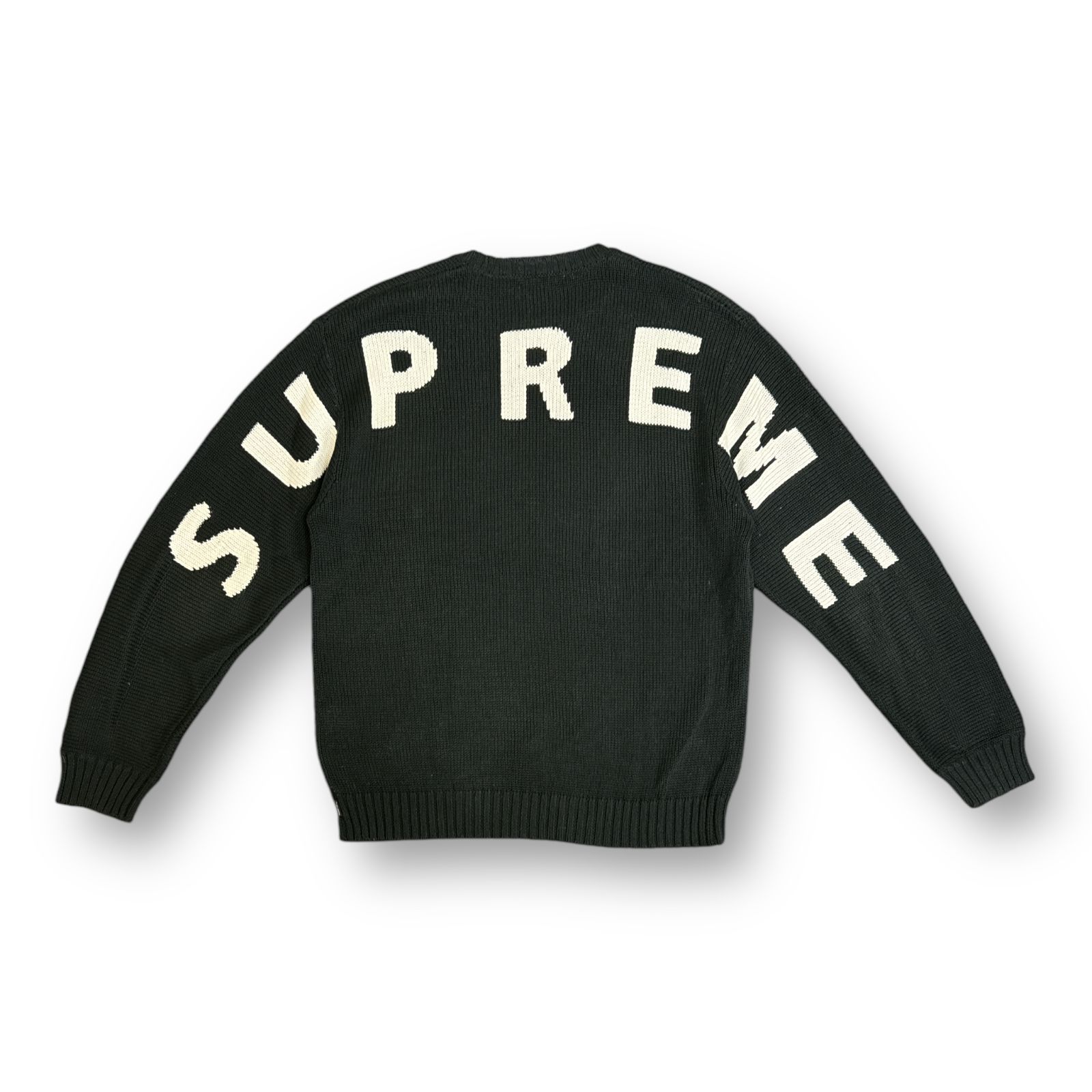 トップスSupreme Back Logo Sweater Large - ニット/セーター