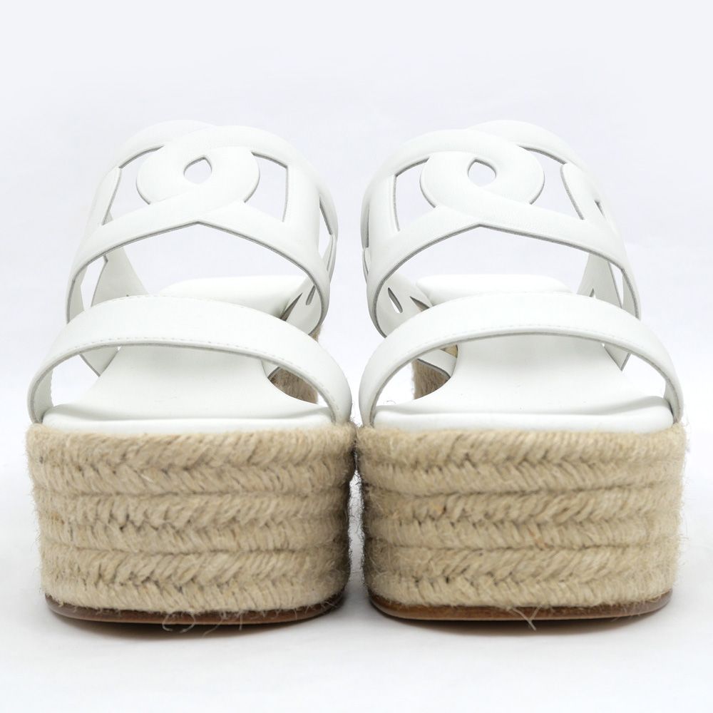 名東】エルメス エスパドリーユ イテア 30 サンダル サイズ39 25cm