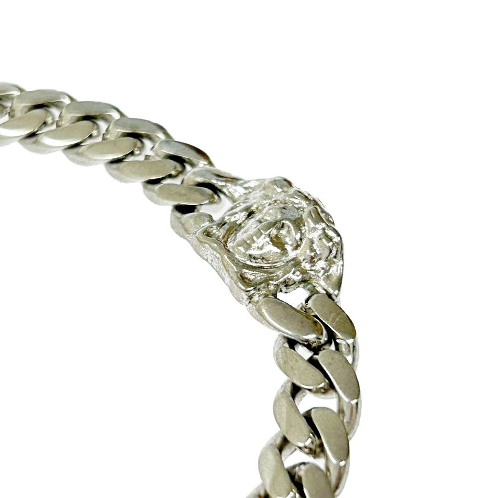 中古】VERSACE ヴェルサーチ メタル メデューサ ブレスレット メンズ 
